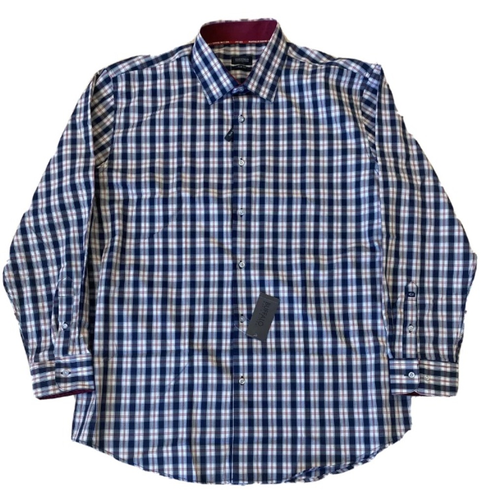 Buffalo by David Bitton LS Button Up Plaid Shirt